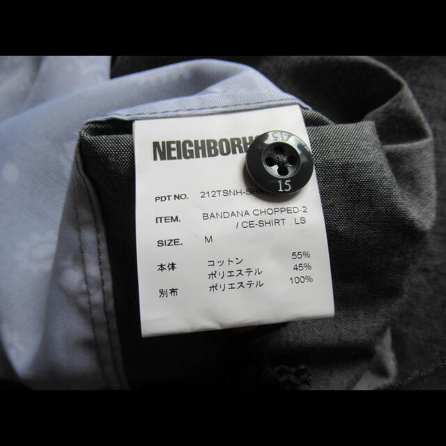 NEIGHBORHOOD(ネイバーフッド)のBANDANA CHOPPED-2 / CE-SHIRT . LS  メンズのトップス(シャツ)の商品写真