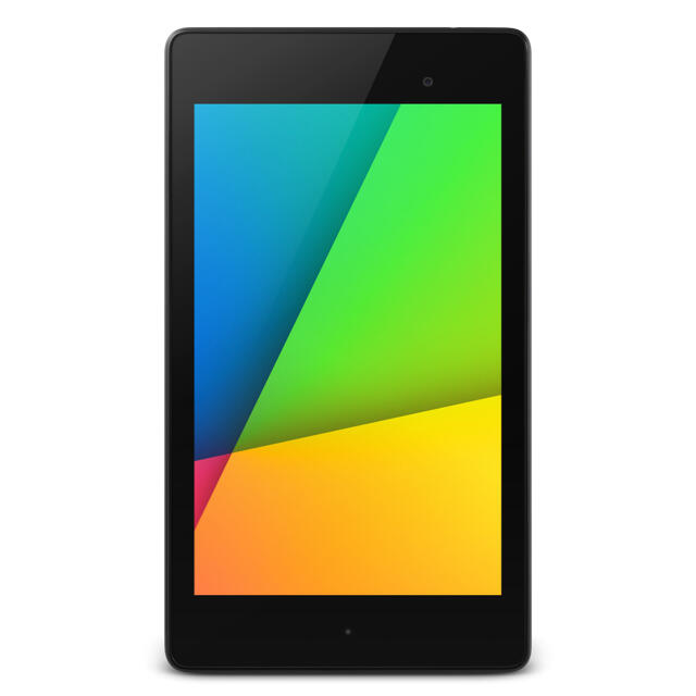 ASUS(エイスース)の【値下げ！】Nexus7（2013モデル）32GB レザーカバー付 スマホ/家電/カメラのPC/タブレット(タブレット)の商品写真