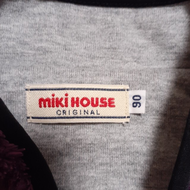 mikihouse(ミキハウス)の美品　MIKI HOUSE　ミキハウス　ベスト　90 キッズ/ベビー/マタニティのキッズ服男の子用(90cm~)(ジャケット/上着)の商品写真