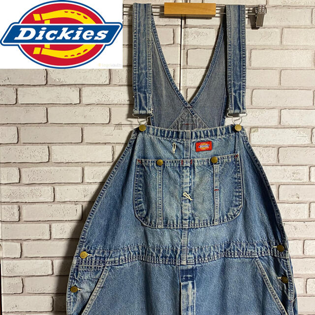 Dickiesディッキーズオーバーオールメキシコ製