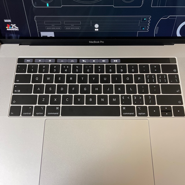 MacBook Pro 2019 15インチ シルバー 中国語キーボード