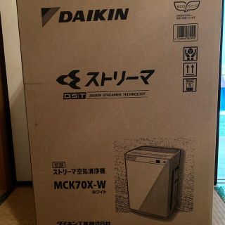 ダイキン(DAIKIN)のDAIKIN 加湿ストリーマ空気清浄機 MCK70X-W(空気清浄器)