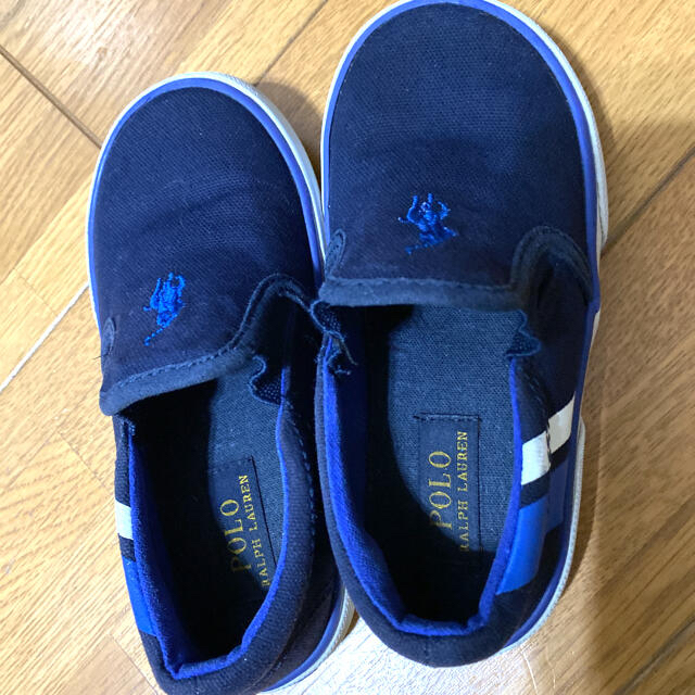 POLO RALPH LAUREN(ポロラルフローレン)のﾎﾟﾛ  ラルフローレン☆シューズ キッズ/ベビー/マタニティのキッズ靴/シューズ(15cm~)(スニーカー)の商品写真