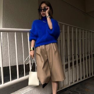 AMERI VINTAGE　レザーハーフパンツ