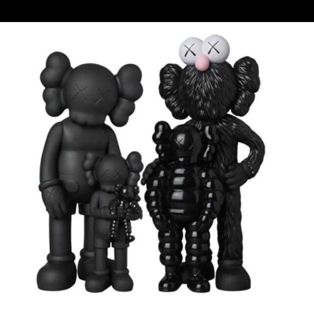 KAWS FAMILY BLACK カウズ ファミリー ブラック　メディコムトイ