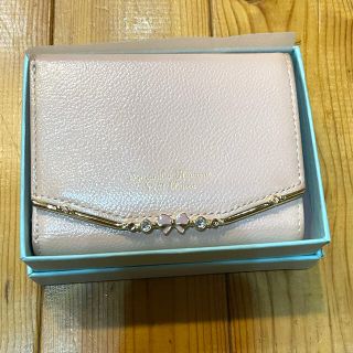 サマンサタバサプチチョイス フラワーバー金具シリーズ 折財布 ピンク