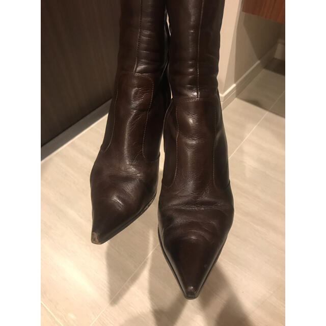 ために Sergio SERGIO ROSSI 37 サイドジップブーツの通販 by SHO'S
