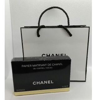 シャネル(CHANEL)のCHANEL オイルコントロールティッシュ シャネル クリスマスギフトにも✨(あぶらとり紙)