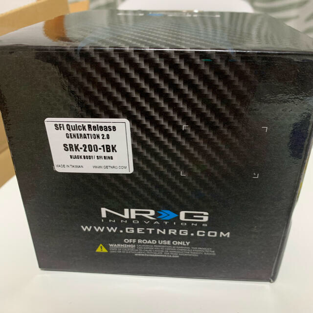 [正規品]新品 NRG クイックリリース GEN2.0  SRK-200BL