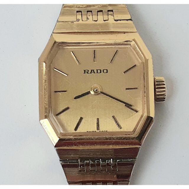 RADO - 可愛いRADOのヴィンテージゴールドブレスレットウォッチ RADO - 可愛いRADOのヴィンテージゴールドブレスレットウォッチ