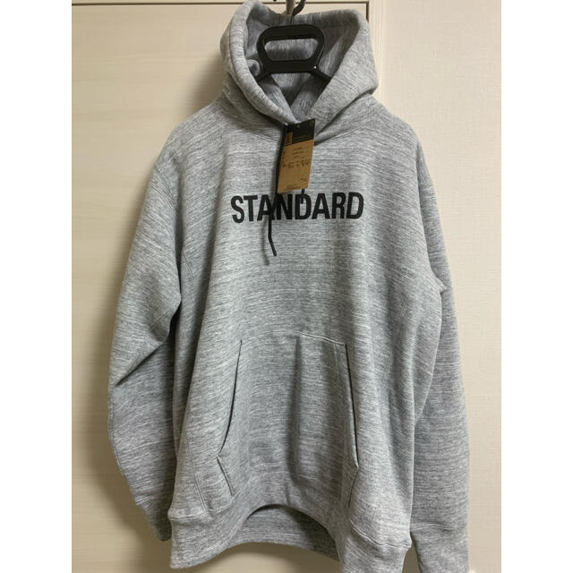 新品 ノースフェイススタンダード STANDARD HOODIE グレー XXL