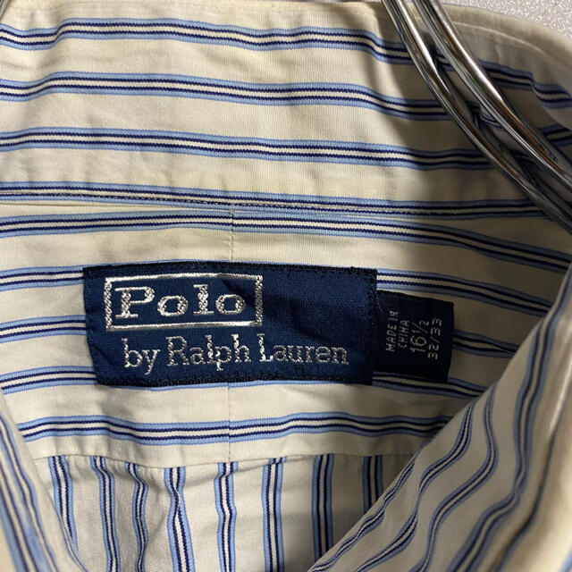 POLO RALPH LAUREN(ポロラルフローレン)の90s 古着 ポロ ラルフローレン BDシャツ ゆるだぼ ビッグシルエット メンズのトップス(シャツ)の商品写真