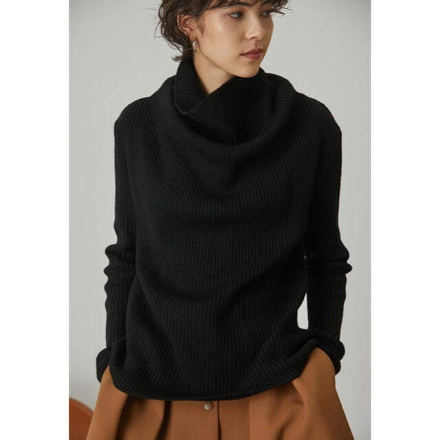 AcneRIM.ARK リムアーク Back shoulder rib knit