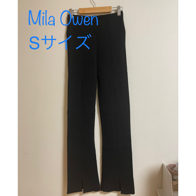 Mila Owen(ミラオーウェン)のミラオーウェン　フレア　パンツ　レディース レディースのパンツ(カジュアルパンツ)の商品写真