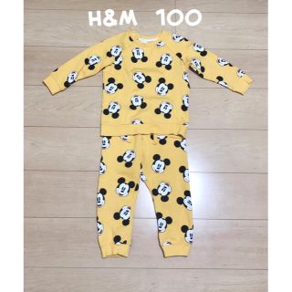 エイチアンドエム(H&M)のH&M   スウェット  100サイズ　ミッキーマウス(パジャマ)