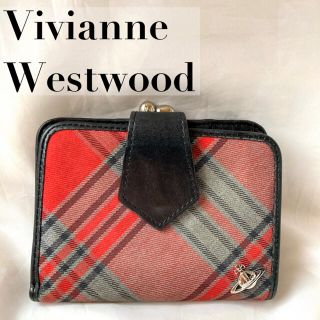 ヴィヴィアンウエストウッド(Vivienne Westwood)のVivianne Westwood  折り財布 オーブ がま口 総柄(財布)