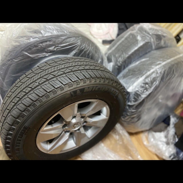 ランドクルーザープラド150系後期純正タイヤ265/65R17ホイールセット4 ...