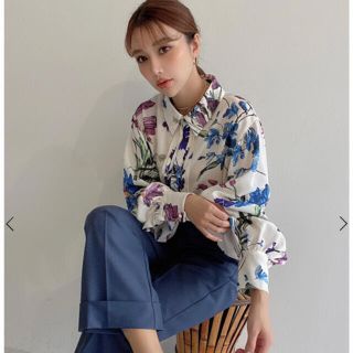 エイミーイストワール(eimy istoire)のelleme flower シャツ(シャツ/ブラウス(長袖/七分))