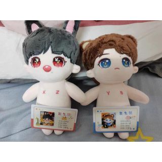 陳情令 博君一肖 肖战 王一博 20cm ぬいぐるみ セット-