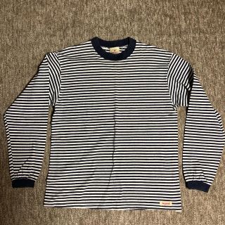 ビームス(BEAMS)のGOODWEAR グッドウエア　ロンT カットソー　ボーダー　USA製(Tシャツ/カットソー(七分/長袖))