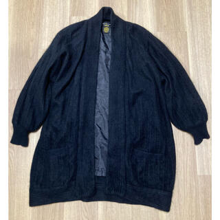 vintage angora long gown coat(その他)