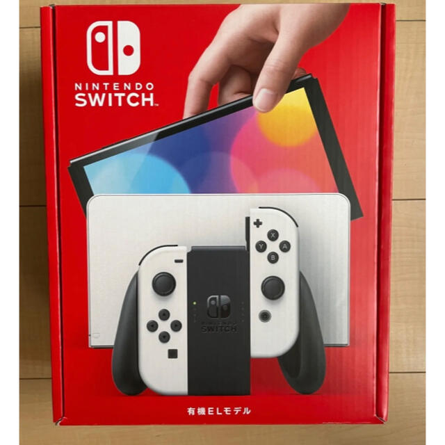 新品未使用 Nintendo Switch 有機ELモデル ホワイトゲームソフト/ゲーム機本体