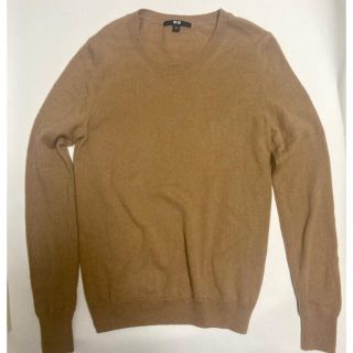 ユニクロ(UNIQLO)のユニクロ カシミヤベージュニット(ニット/セーター)