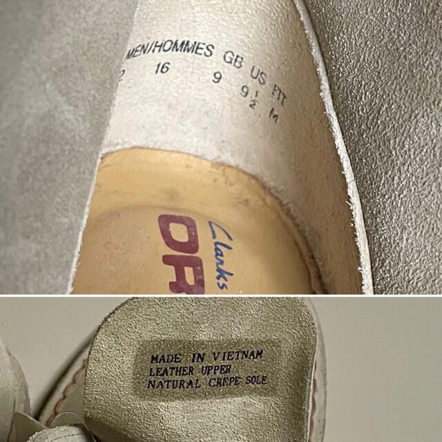 Clarks(クラークス)のClarks  Desert Boot Shoes Size uk9 28 cm メンズの靴/シューズ(ブーツ)の商品写真