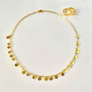 バーニーズニューヨーク(BARNEYS NEW YORK)のDiane Singh KIRA18k gold plated necklace(ネックレス)