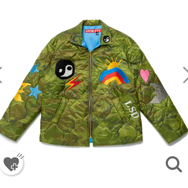 HUMAN MADE CPFM LYSERGIC CAMO JACKET