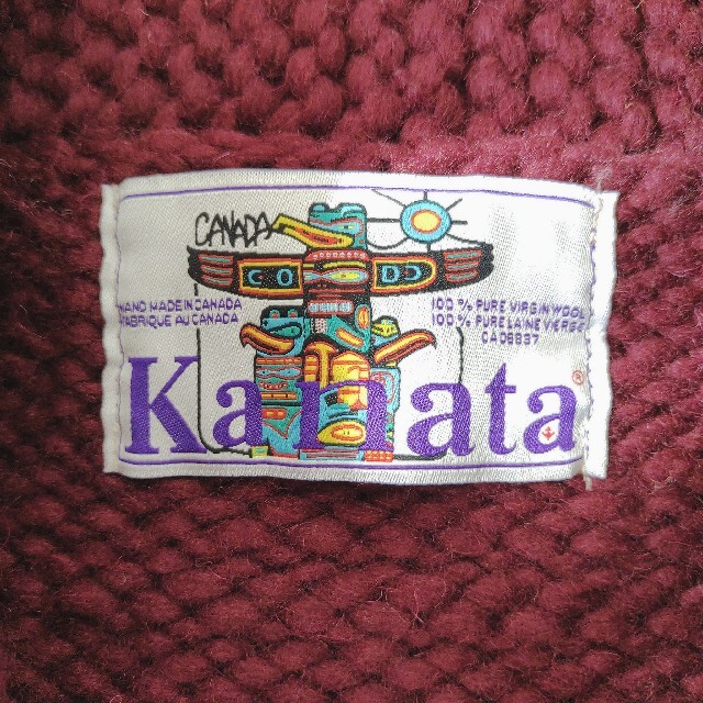 KANATA(カナタ)の【新品未使用】Kanata カナタ カウチンニット カナダ製 Mサイズ レディースのトップス(ニット/セーター)の商品写真