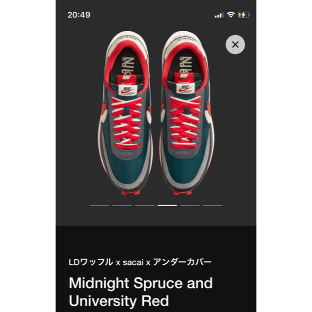 sacai(サカイ)のUNDERCOVER × sacai × Nike LD Waffle   メンズの靴/シューズ(スニーカー)の商品写真