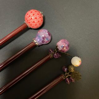 かんざし　玉かんざし　七五三　和装(和装小物)