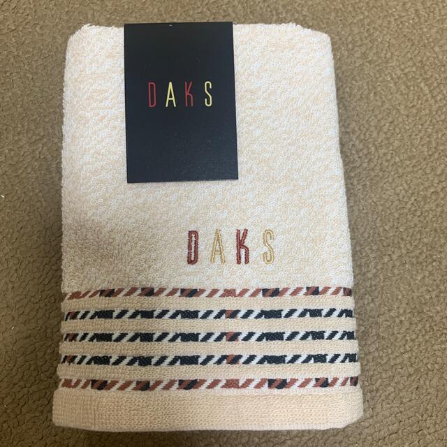 DAKS(ダックス)のDAKSウォッシュタオル インテリア/住まい/日用品の日用品/生活雑貨/旅行(タオル/バス用品)の商品写真