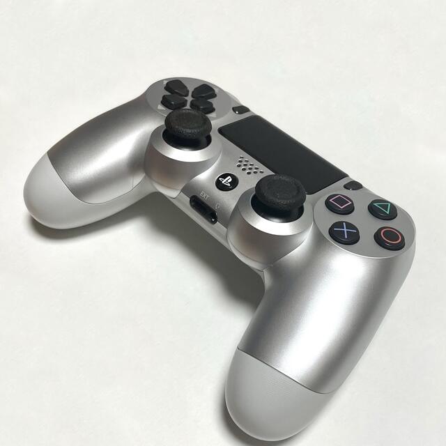 PlayStation4 - PS4 純正コントローラー CUH-ZCT2J シルバーの通販 by ...