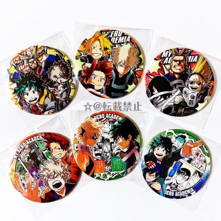 ヒロアカ展 BIG缶バッジ  最強コンビ トリオ 僕のヒーローアカデミア展(キャラクターグッズ)