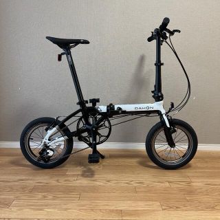 ダホン(DAHON)のDAHON K3 14インチ ホワイト ビッグアップル  中古(自転車本体)