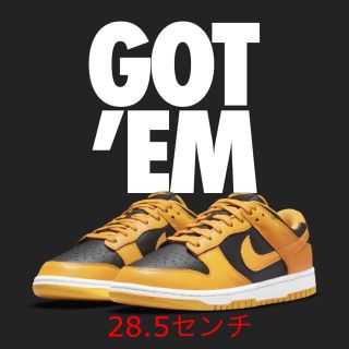 ナイキ(NIKE)のNike dunk low championship goldenrod(スニーカー)