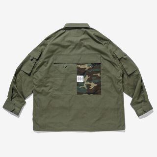 ダブルタップス(W)taps)の定価以下 M 21AW WTAPS MODULAR / LS (シャツ)