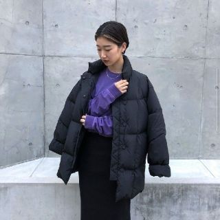 【美品】TODAYFUL スタンドカラーダウンジャケット黒 M コート