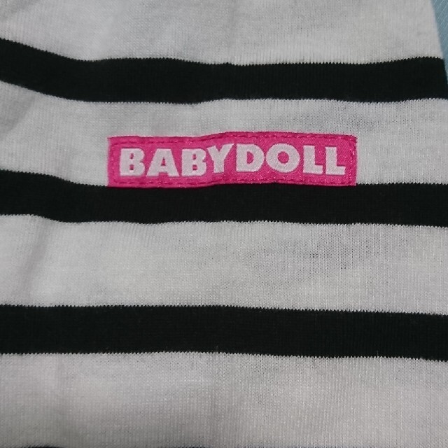 BABYDOLL(ベビードール)の子供服(ベビードール) キッズ/ベビー/マタニティのキッズ服女の子用(90cm~)(Tシャツ/カットソー)の商品写真