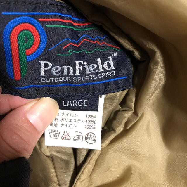 PEN FIELD(ペンフィールド)のペンフィールド　リバーシブル 中綿ジャケット　Ｌサイズ メンズのジャケット/アウター(ブルゾン)の商品写真