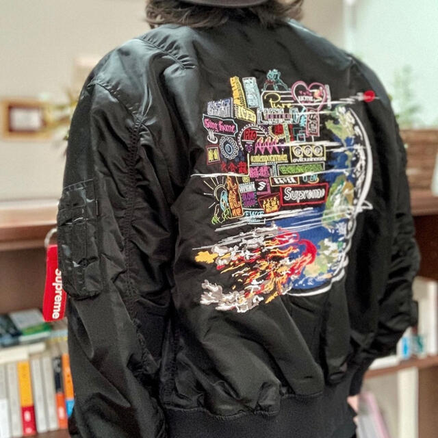 Supreme☆20FW☆Globe MA-1☆黒☆L☆ジャケット | フリマアプリ ラクマ Supreme☆20FW☆Globe MA-1☆黒☆L☆ジャケット | フリマアプリ ラクマ
