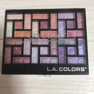 アイシャドウパレット 寒色系 L.A.COLORS ピンク ブルー パープル(アイシャドウ)