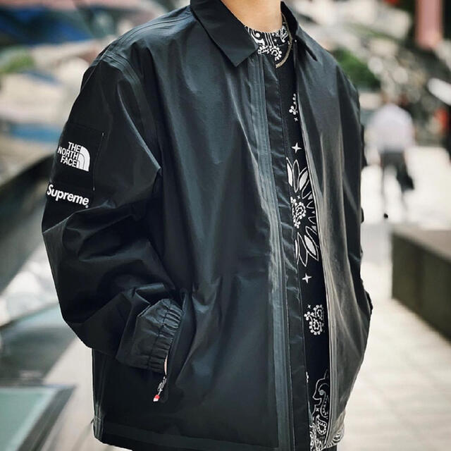 SUPREMExTHE NORTH FACE 防水コーチジャケット-