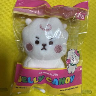 ボウダンショウネンダン(防弾少年団(BTS))のBT21   ゼリーキャンディ ミニぬいぐるみ  RJ jelly candy(キャラクターグッズ)