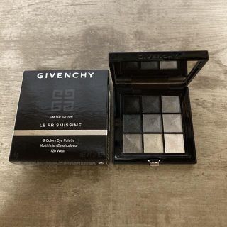 ジバンシィ(GIVENCHY)のジバンシィ　プリズム　イシム　アイズ　01 限定アイシャドウ　グレー　黒　美品(アイシャドウ)