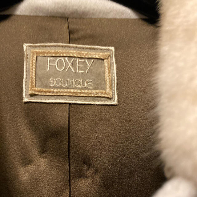ってあり FOXEY 新品未使用フォクシーブティックラインミンク襟コート最終値下げの通販 by KAHALAshop｜フォクシーならラクマ - にはレース
