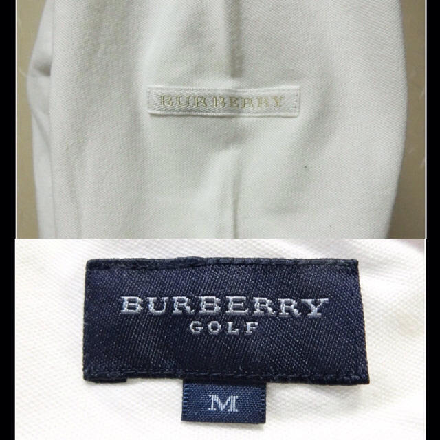 BURBERRY(バーバリー)のBURBERRY GOLFバーバリー　オフホワイトの長袖ハイネックシャツM スポーツ/アウトドアのゴルフ(ウエア)の商品写真