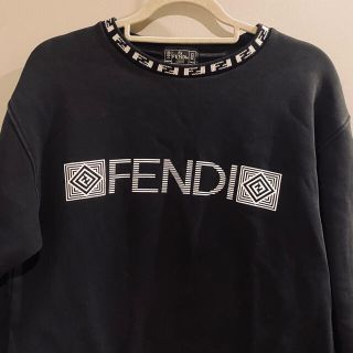 90s ビンテージFENDI  ベルベットスエット